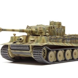 Tamiya German Heavy Tank Tiger I Early Production (EASTERN FRONT) 1/48 plastbyggsats – 32603