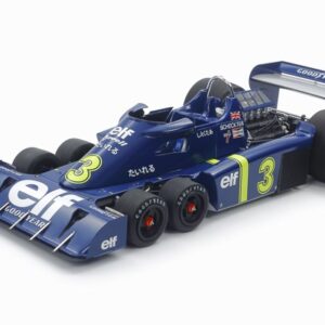 Tamiya Tyrrell P34 Six Wheeler 1976 JAPAN GP (w/PHOTO-ETCHED PARTS) 1/20 plastbyggsats – 20058