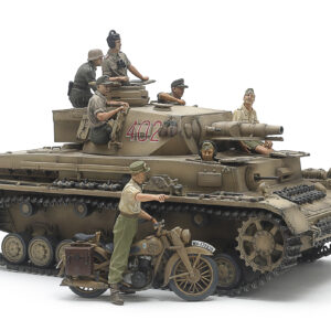 Tamiya German Tank Panzerkampfwagen IV Ausf.F 1/35 plastbyggsats – 25208