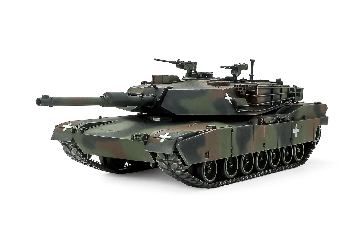 Tamiya M1A1エイブラムス戦車“ウクライナ軍” 1/35 plastbyggsats – 25216