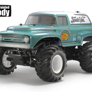 Tamiya Squash Van (Green & White Painted Body)