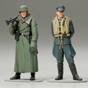 Tamiya Machine Gunner & Ace Pilot 1/35 plastbyggsats – 89641