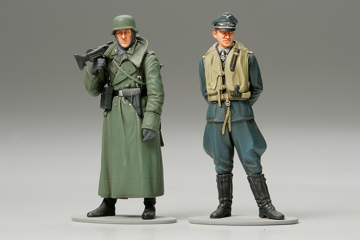 Tamiya Machine Gunner & Ace Pilot 1/35 plastbyggsats – 89641