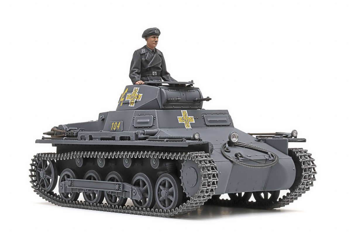 Tamiya German Tank Panzerkampfwagen I Ausf.B 1/35 plastbyggsats – 35388