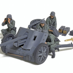 Tamiya German 5cm ANTI-Tank Gun (Pak38) 1/35 plastbyggsats – 35392