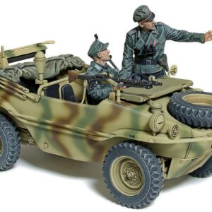 Tamiya German Schwimmwagen Type 166 (WIDE Wheel VERSION) 1/35 plastbyggsats – 35393