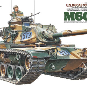 Tamiya U.S. M60A3 105mm Gun Tank 1/35 plastbyggsats – 35140