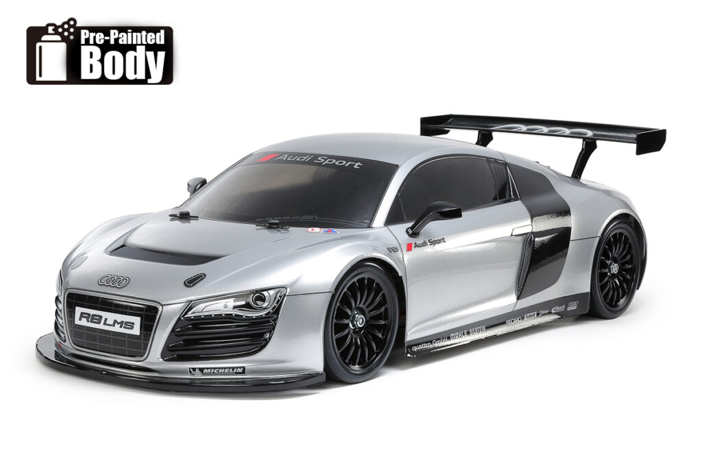Tamiya Audi R8 LMS 2008 (Painted Body) (TT-02)
