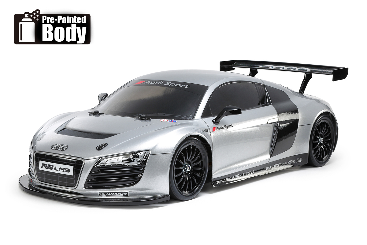 Tamiya Audi R8 LMS 2008 (Painted Body) (TT-02)