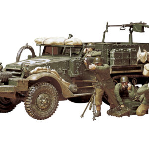 Tamiya U.S. 81mm Mortar Carrier M21 1/35 plastbyggsats – 35083