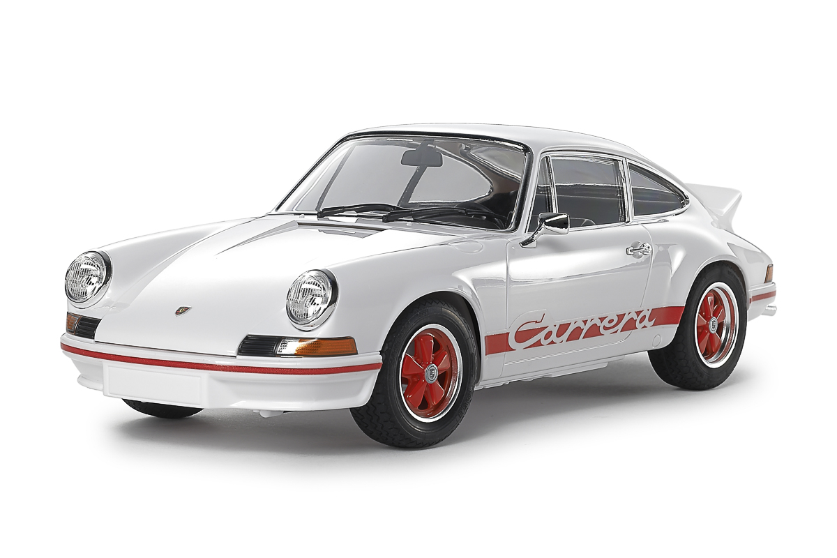 Tamiya Porsche 911 Carrera RS 2.7 White (Clic Loc) 1/24 plastbyggsats – 28103