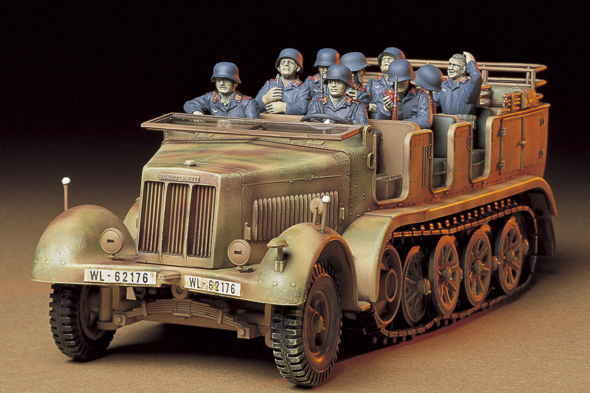 Tamiya German 8ton Semi Track Sd.kfz.7 1/35 plastbyggsats – 35148