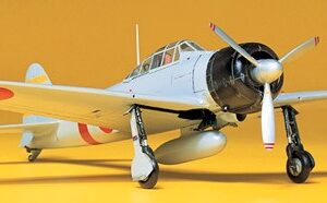Tamiya Mitsubishi A6M2 Zero (ZEKE) 1/48 plastbyggsats – 61016
