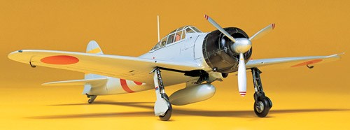 Tamiya Mitsubishi A6M2 Zero (ZEKE) 1/48 plastbyggsats – 61016