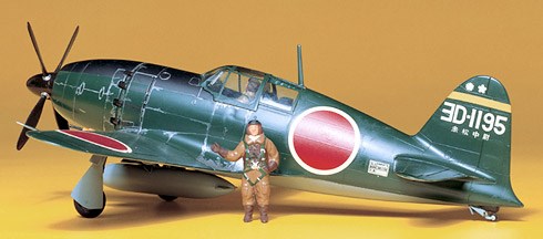 Tamiya Mitsubishi J2M3 Raiden (JACK) 1/48 plastbyggsats – 61018