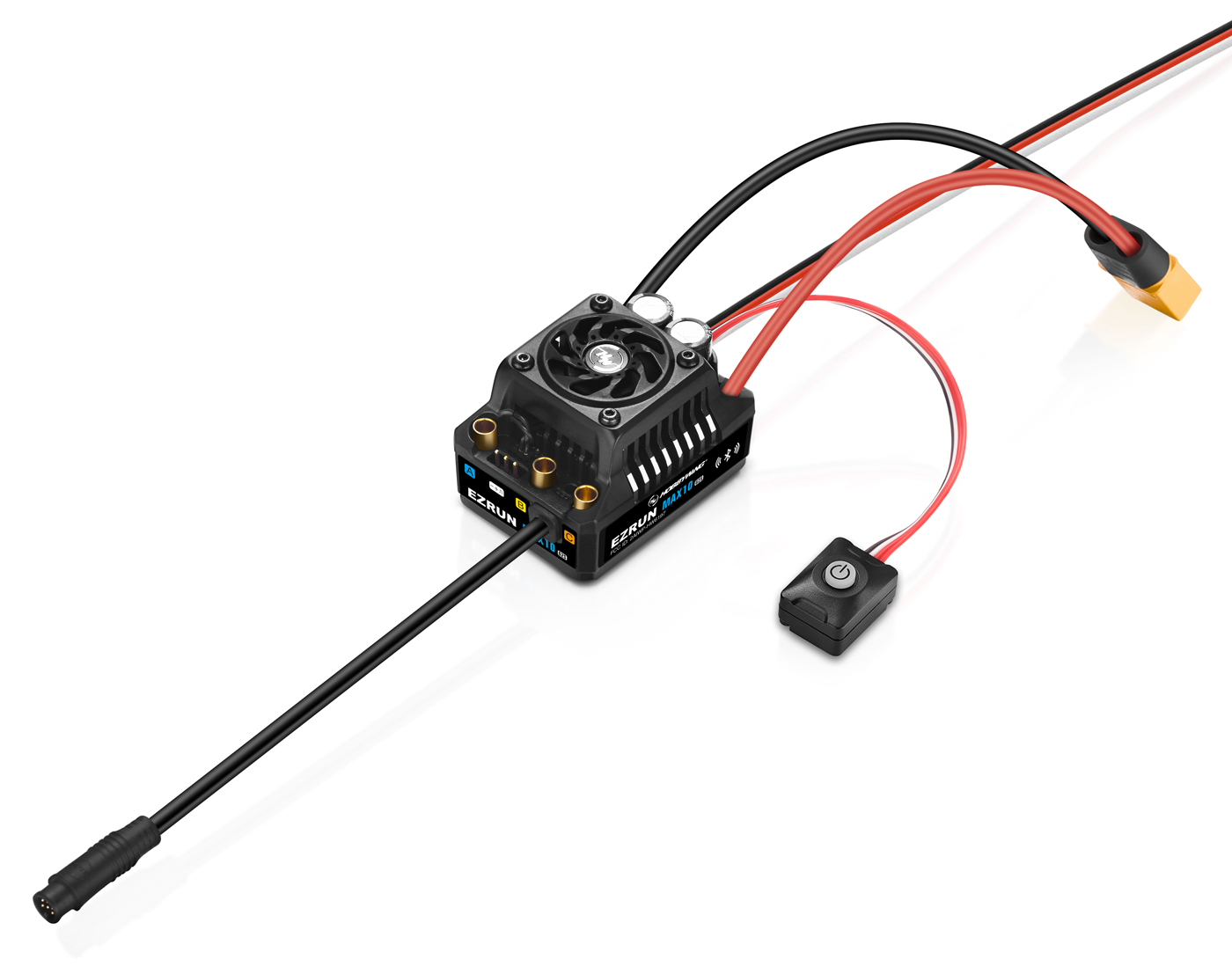 Hobbywing EzRun MAX10 G2S 140A 2-4S Sensor WP fartreglage 1/10 - Bild 3