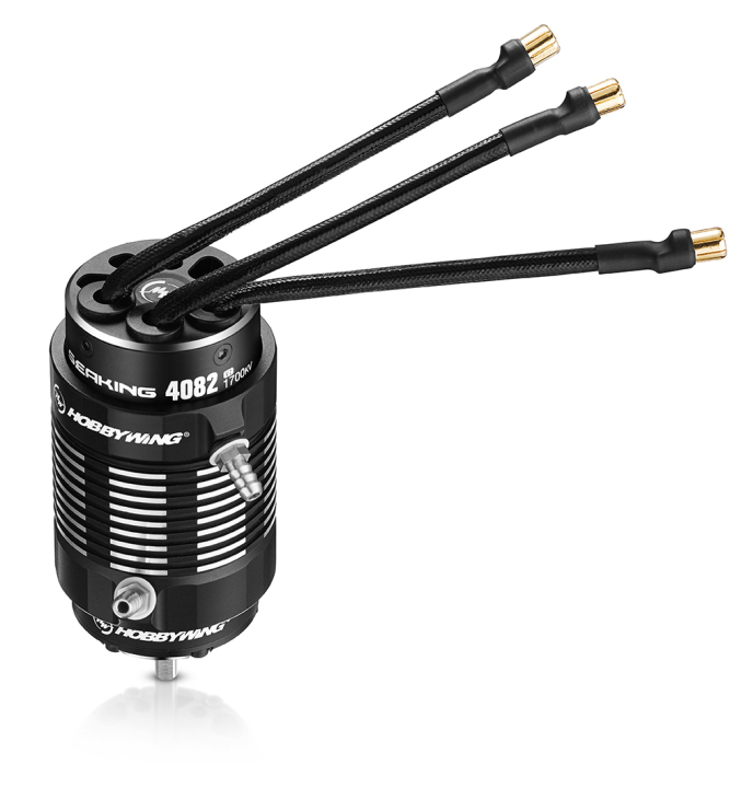 Hobbywing SeaKing 4082SL 1700kV svart V2 Båt 3-8S motor