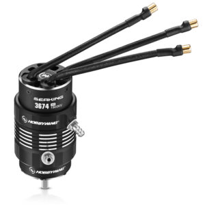 Hobbywing SeaKing 3674SL 1900kV svart V2 Båt 2-6S motor