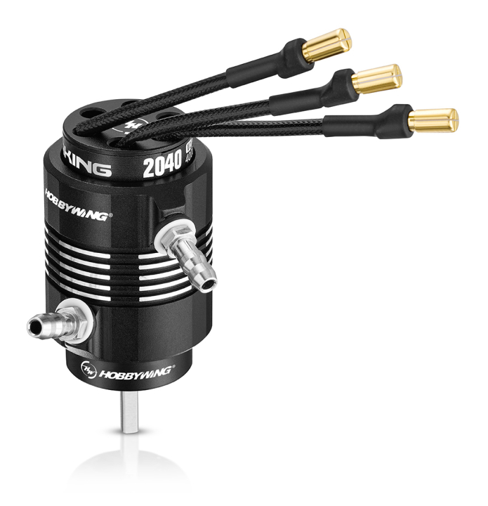 Hobbywing SeaKing 2040SL 4000kV svart V2 Båt 2-3S motor