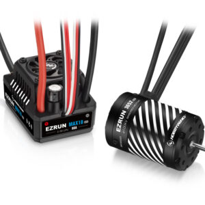 Hobbywing EzRun Combo MAX10 G2S 80A - 3652SD 4100kV svart G3 1/10
