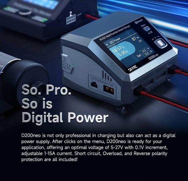 SkyRC D200neo dubbelladdare AC/DC - Bild 7