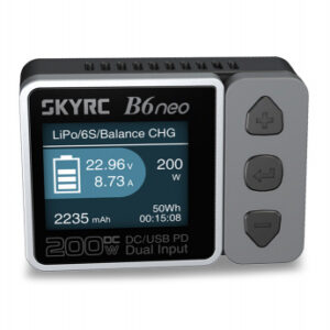 SkyRC B6neo balansladdare 200W DC – svart/grå