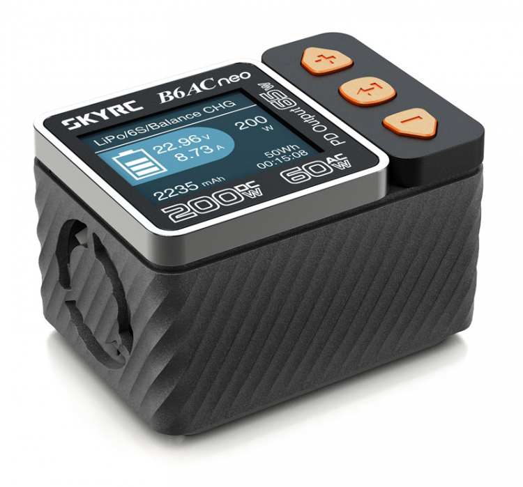 SkyRC B6ACneo balansladdare 60W AC/200W DC - Bild 2