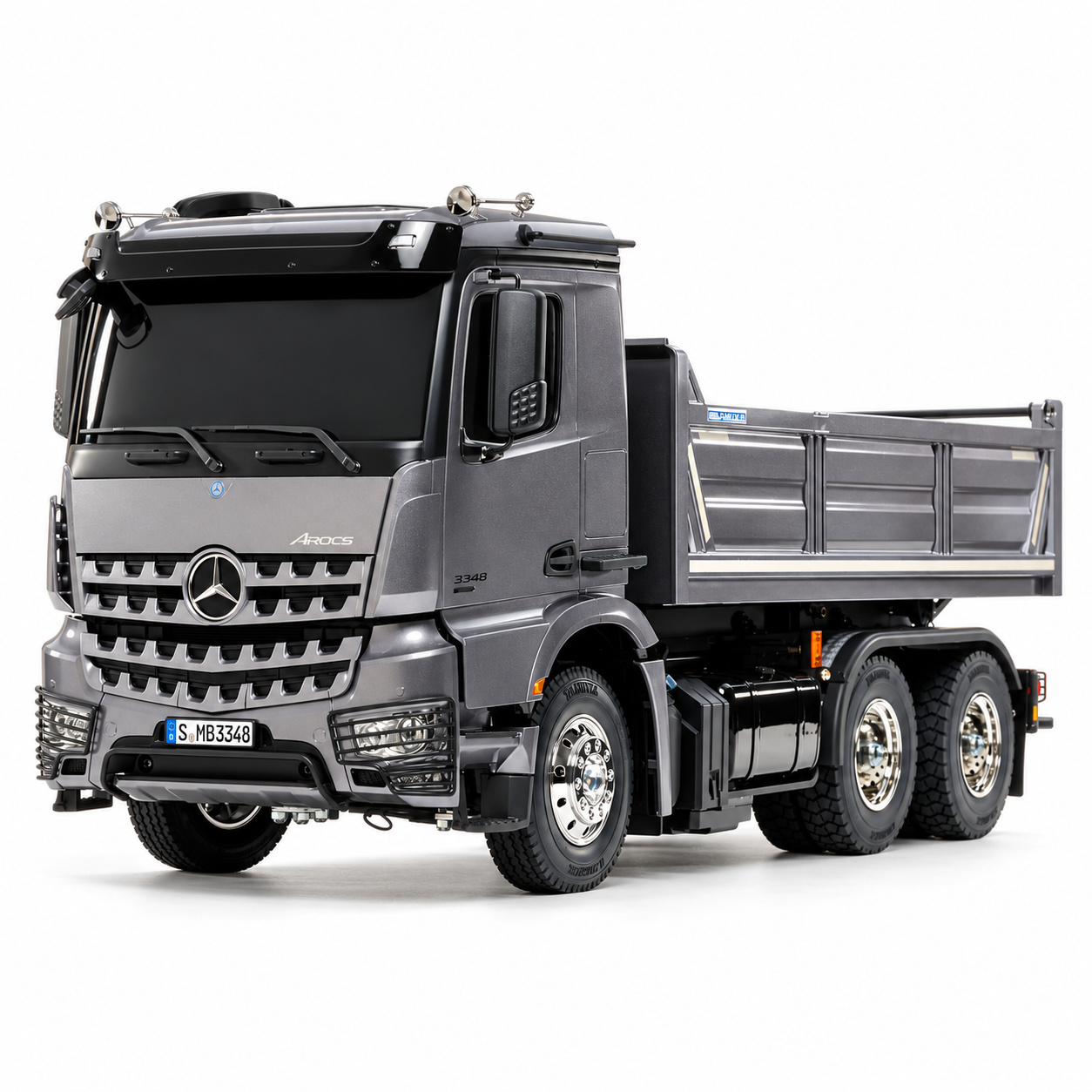 Tamiya 56357 – Mercedes-Benz Arocs 3348 6×4 Dumper 1/14