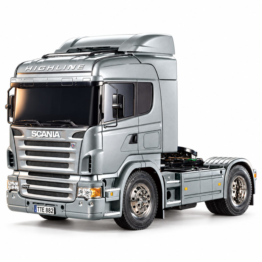 Tamiya 56364 – Scania R470 Silver Edition 1/14
