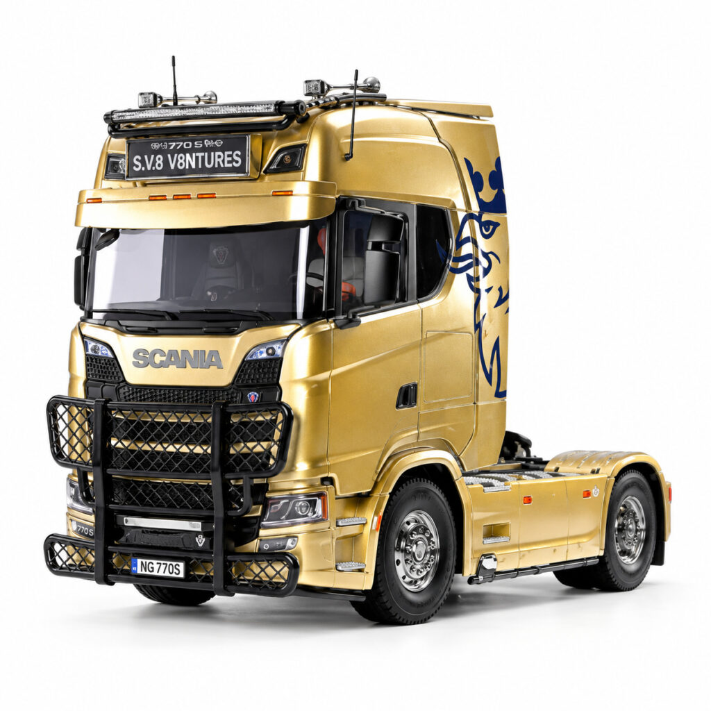 Tamiya 56379 – Scania 770 S 4×2 1/14